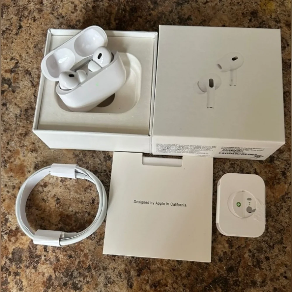 Apple AirPods Pro 2 with Charging Case - White(Sealed Box)